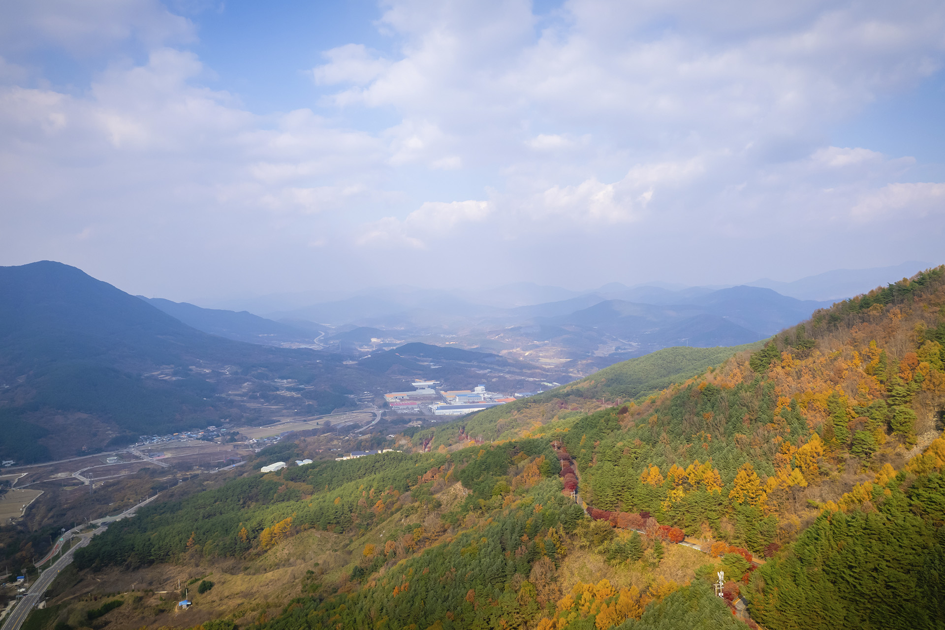 산청 밤머리재