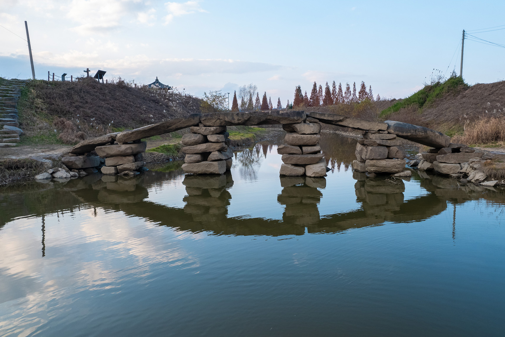 주남 돌다리